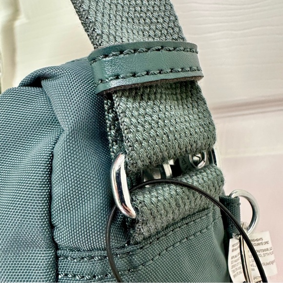 Kipling Albena Crossbody Bag Water-Repellent Nylon Teal Small - Picture 9 of 14